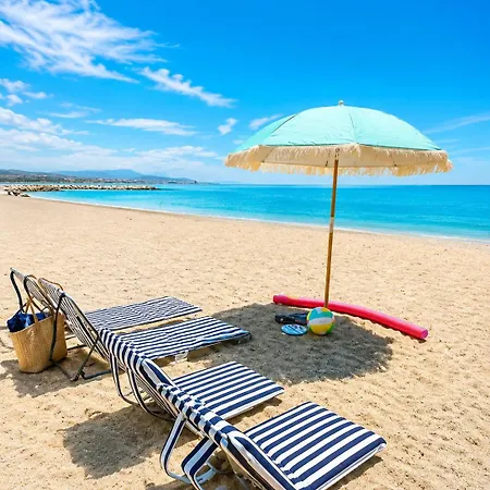 Apartment Blueparadise, T2 En Duplex, 4 Personnes, Ac, Vue & Terrasse Villeneuve-Loubet